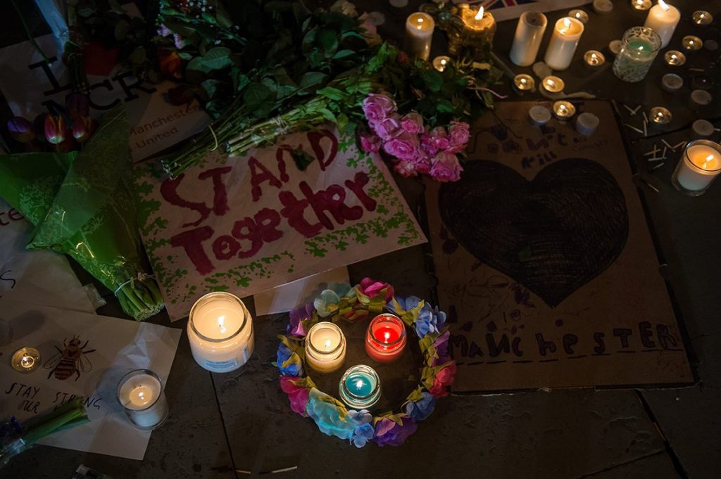 Manchester Zamach Żałoba