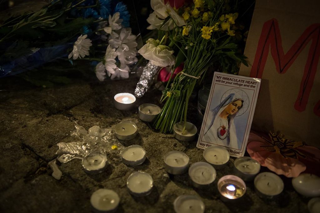 Manchester Zamach Żałoba