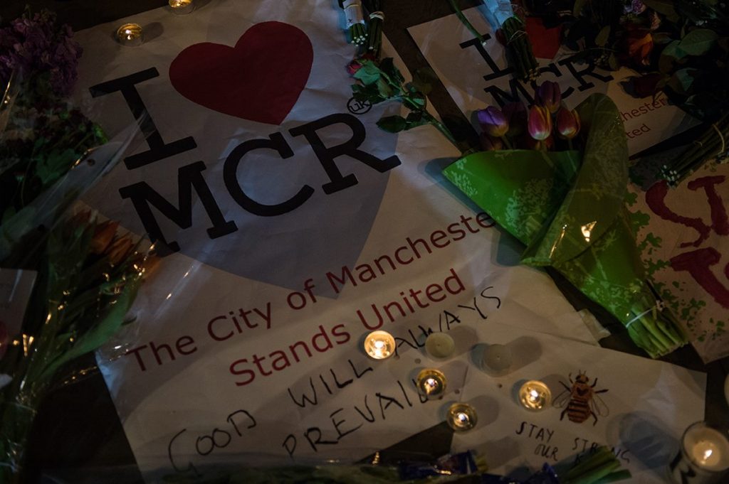 Manchester Zamach Żałoba