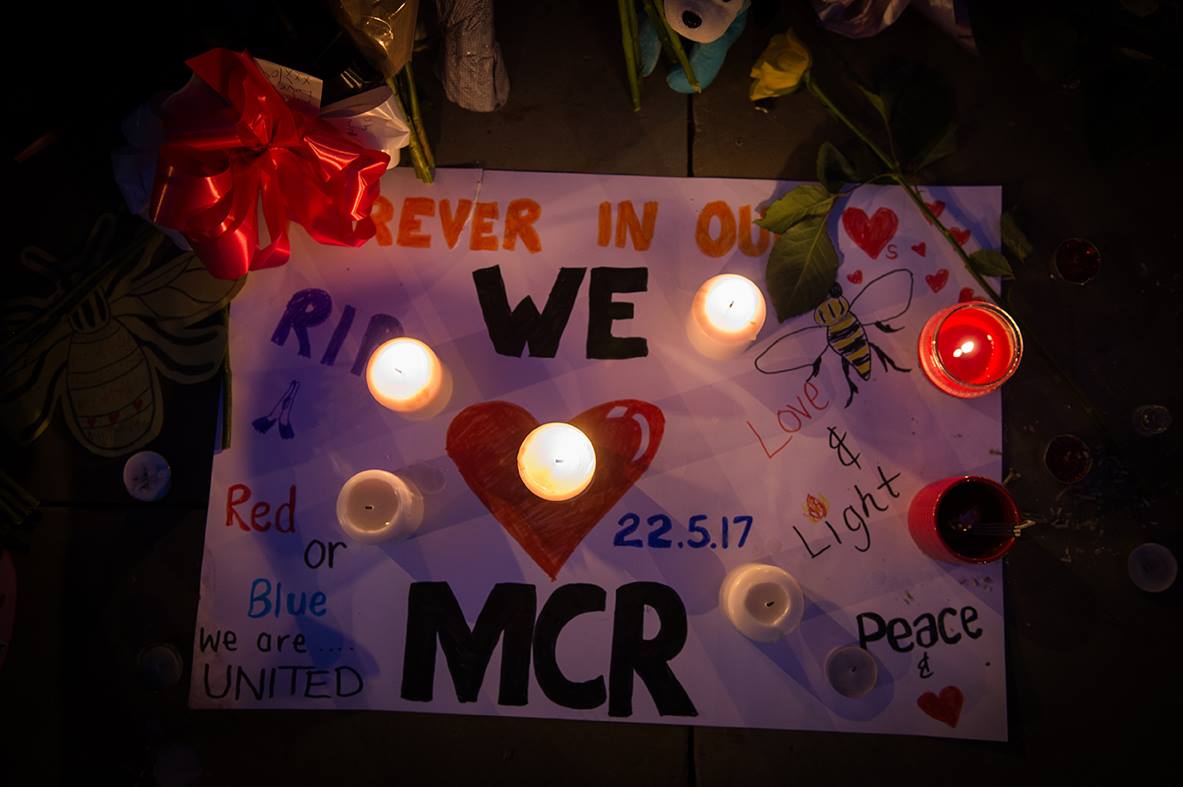 Manchester Zamach Żałoba