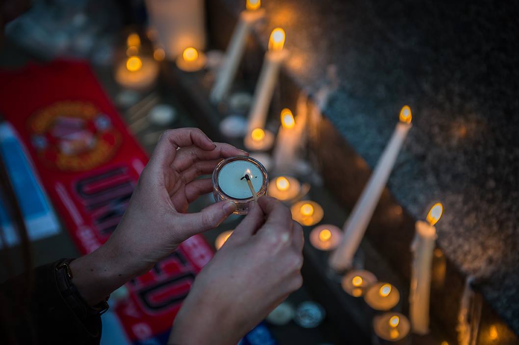 Manchester Zamach Żałoba