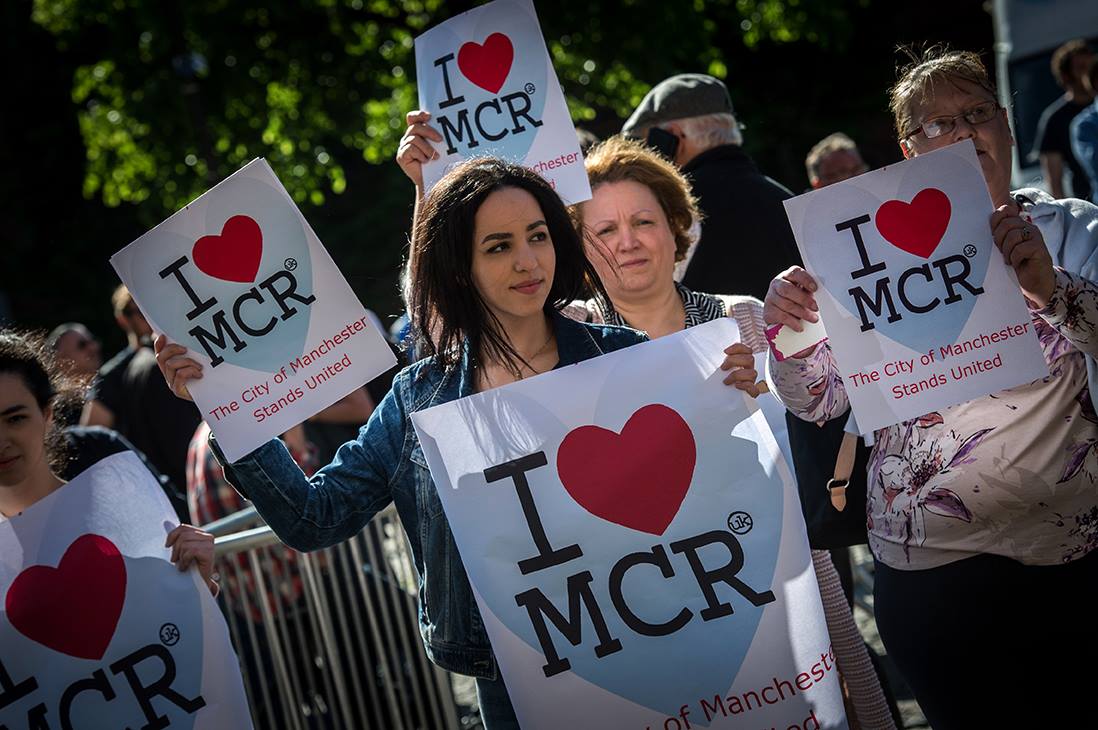 Manchester Zamach Żałoba