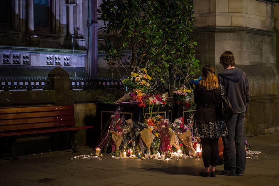 Manchester Zamach Żałoba