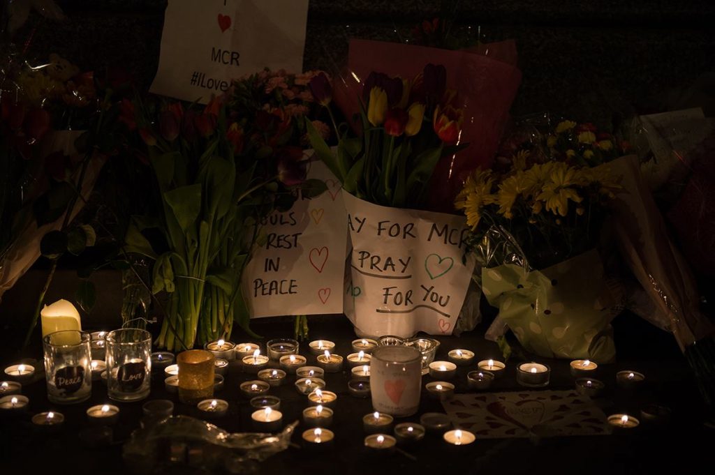 Manchester Zamach Żałoba