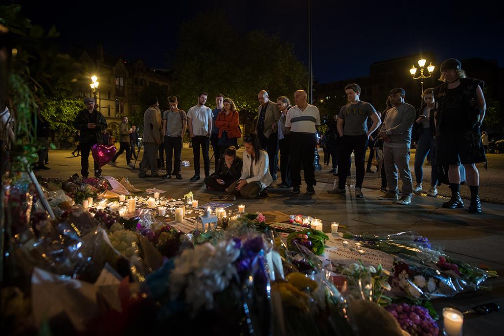 Manchester Zamach Żałoba