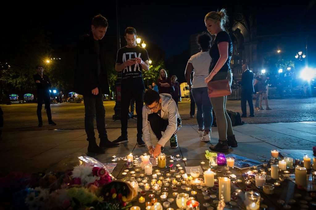 Manchester Zamach Żałoba