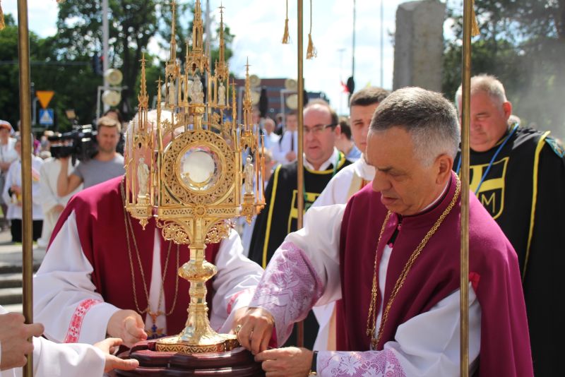 Msza św. w święto Eucharystii