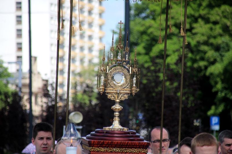 Msza św. w święto Eucharystii