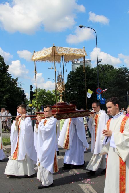 Msza św. w święto Eucharystii