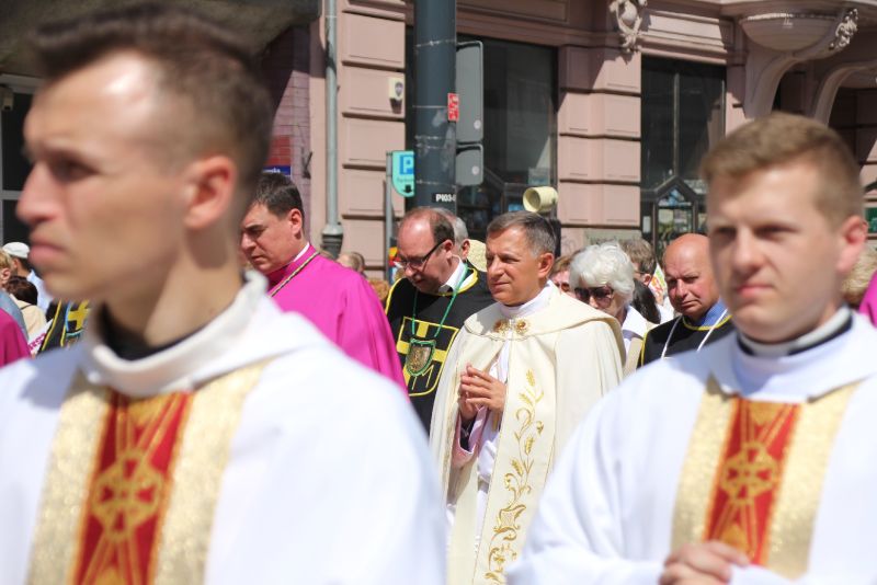 Msza św. w święto Eucharystii