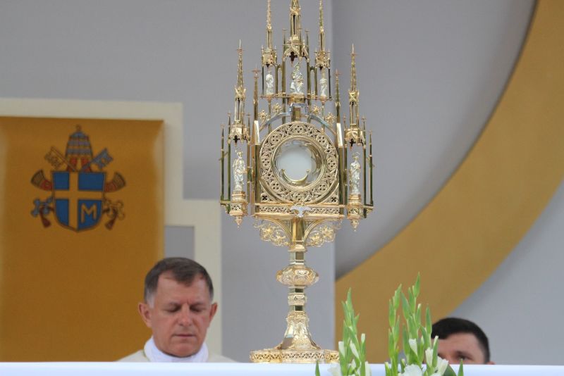 Msza św. w święto Eucharystii