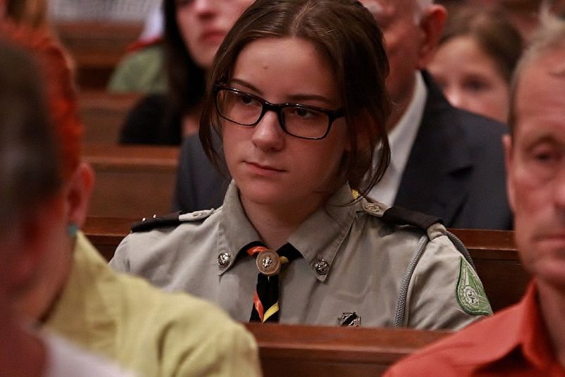 Msza w intencji tragicznie zmarłych harcerek