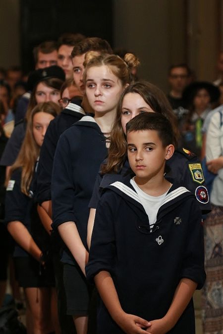 Msza w intencji tragicznie zmarłych harcerek