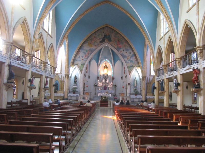 Kościół klasztorny, gdzie modlila sie s. Samulowska