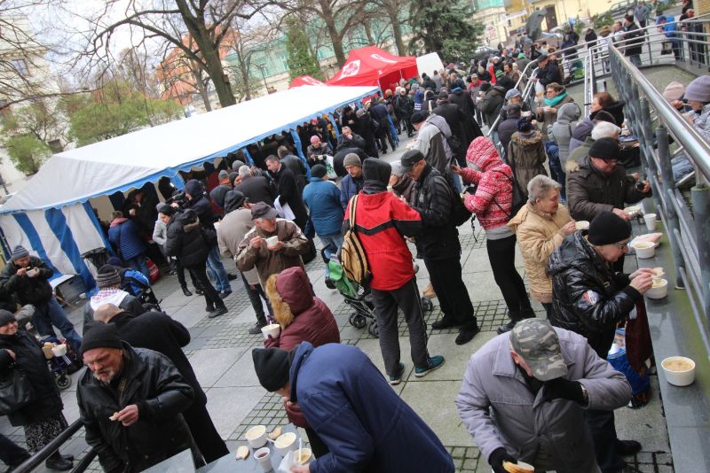 I światowy dzień Ubogich w Łodzi