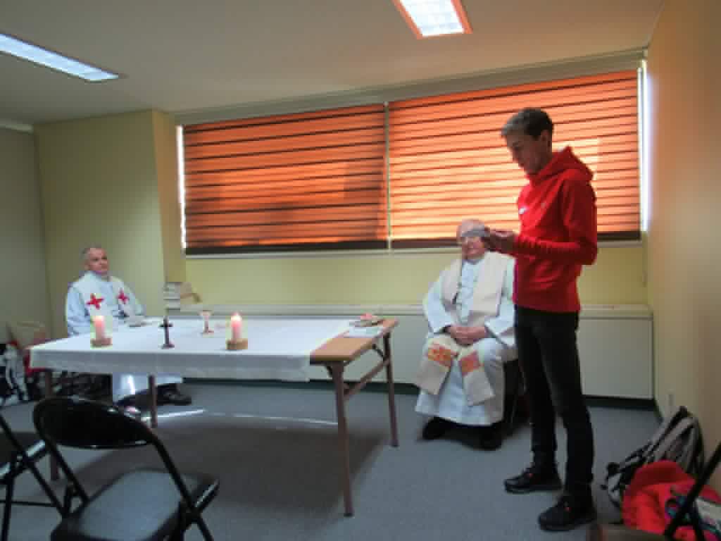 Olimpiada w Pjongczangu Msza święta