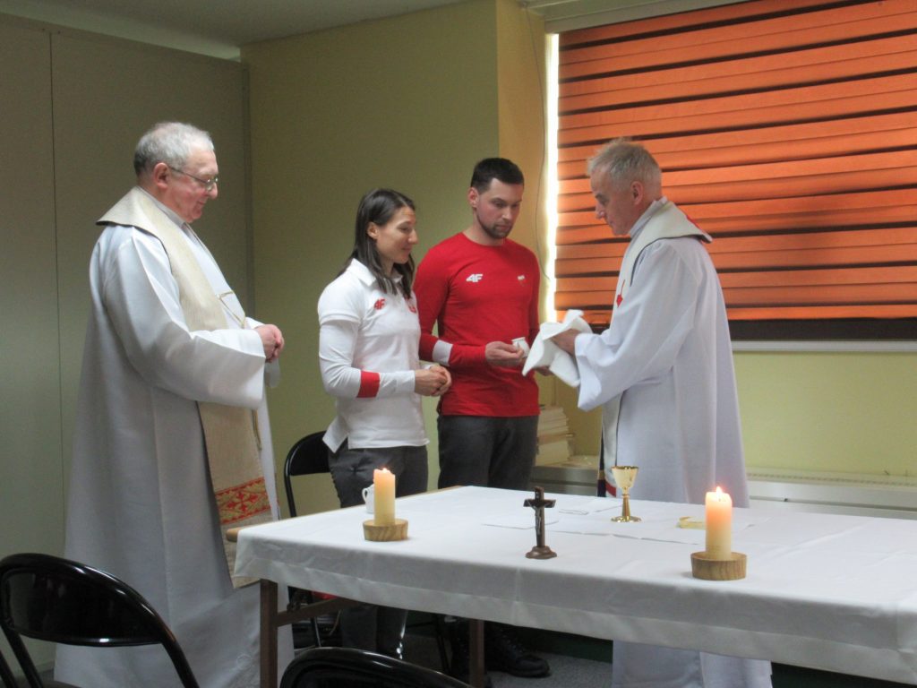 Olimpiada w Pjongczangu Msza święta