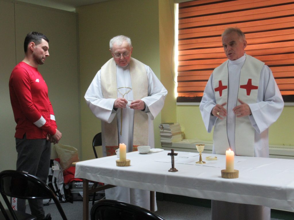 Olimpiada w Pjongczangu Msza święta