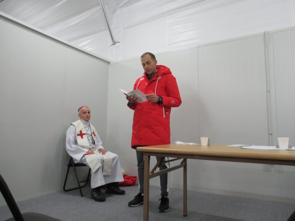 Olimpiada w Pjongczangu Msza święta