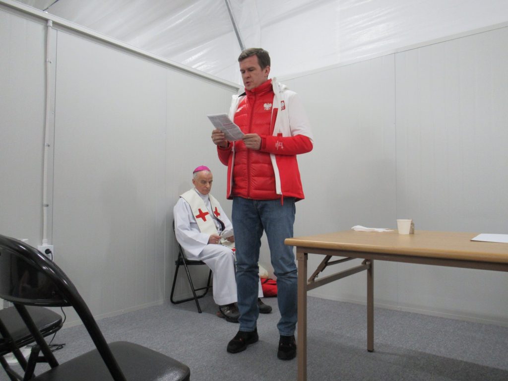 Olimpiada w Pjongczangu Msza święta