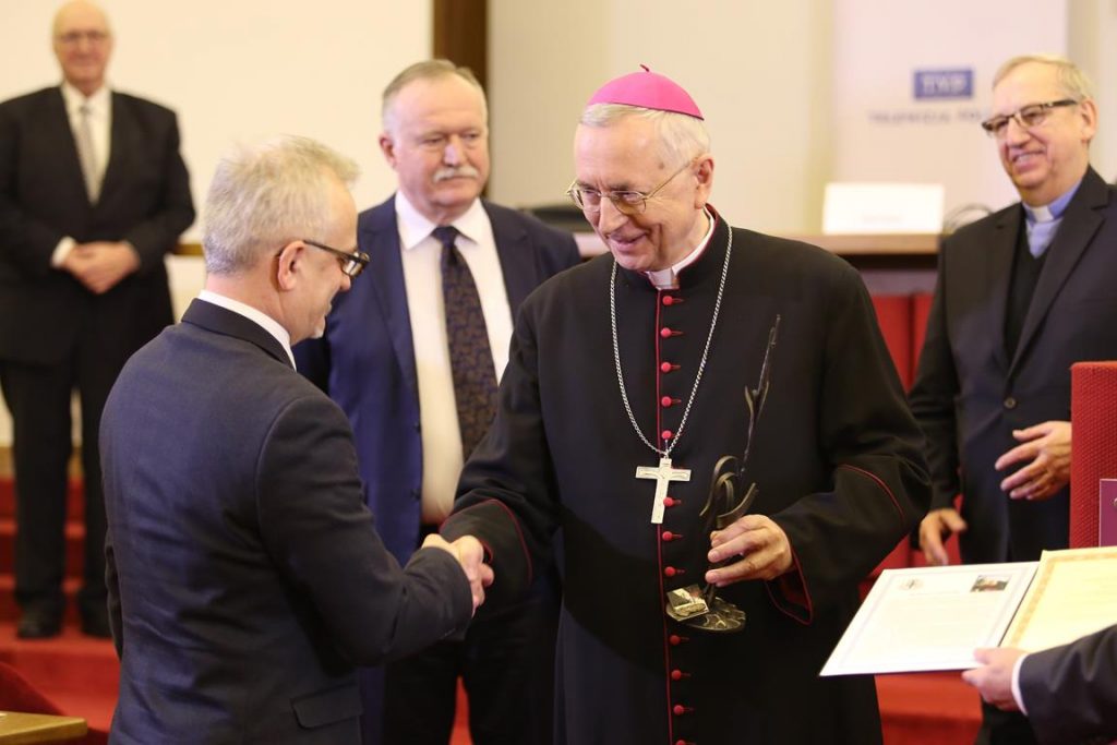 Abp Stanisław Gądecki i Jacek Hilszczański