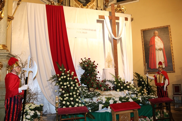 Grób Pański w Wielki Piątek