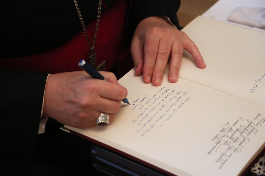 zebranie plenarne, podpis