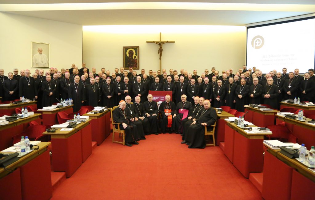 kard. Pietro Parolin, zebranie plenarne KEP w Warszawie, episkopat, KEP, biskupi