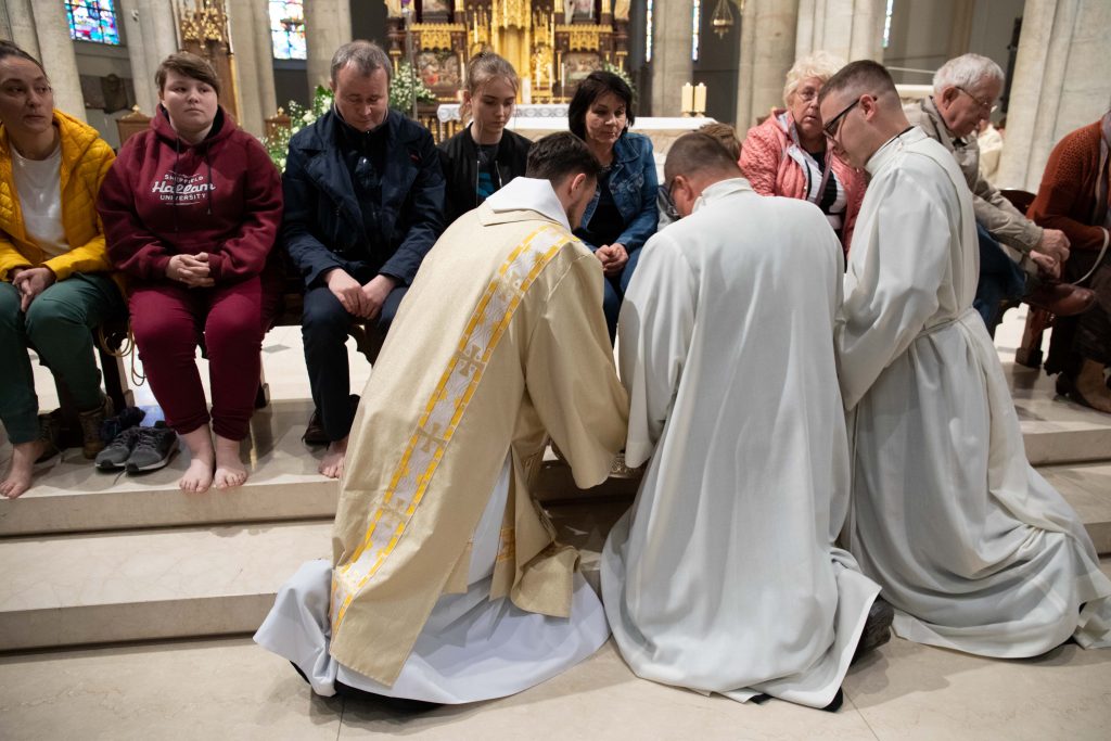 Apb Ryś, Msza Wieczerzy Pańskiej, Wielki Czwartek
