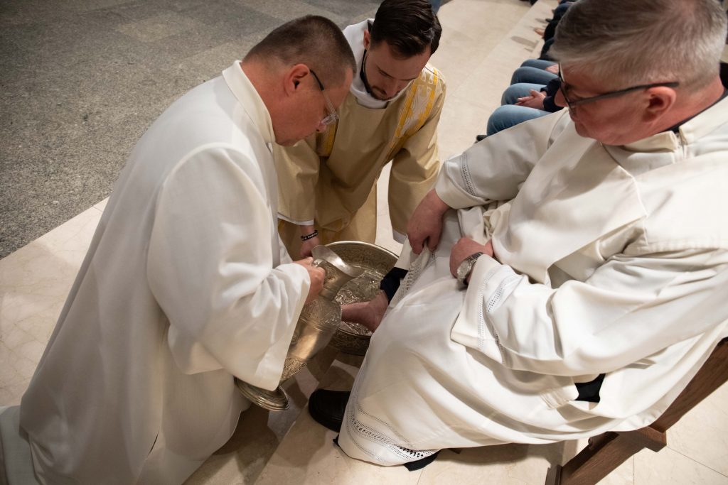 Apb Ryś, Msza Wieczerzy Pańskiej, Wielki Czwartek