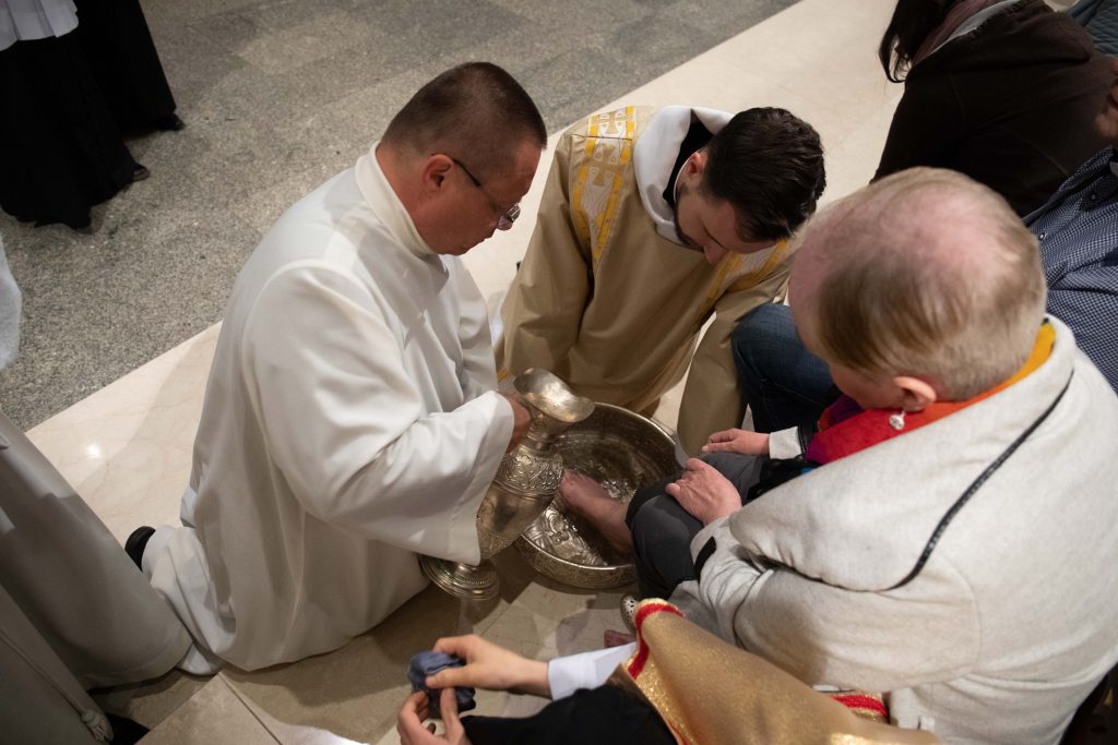Apb Ryś, Msza Wieczerzy Pańskiej, Wielki Czwartek
