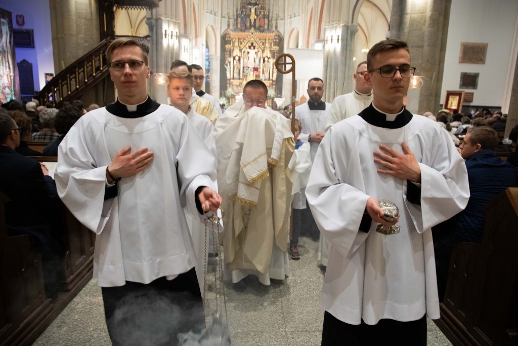 Apb Ryś, Msza Wieczerzy Pańskiej, Wielki Czwartek