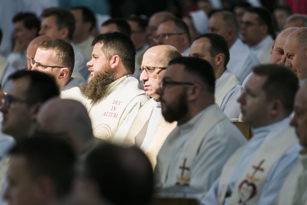 Msza Krzyżma, Łagiewniki, abp Jędraszewski