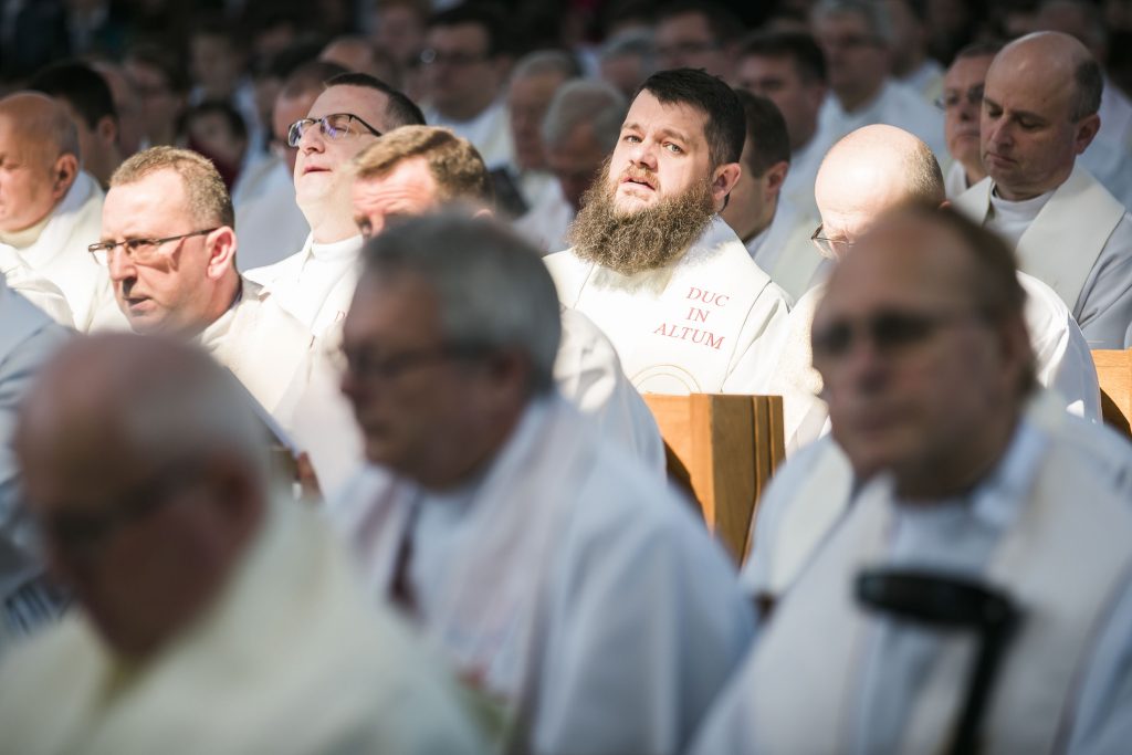 Msza Krzyżma, Łagiewniki,