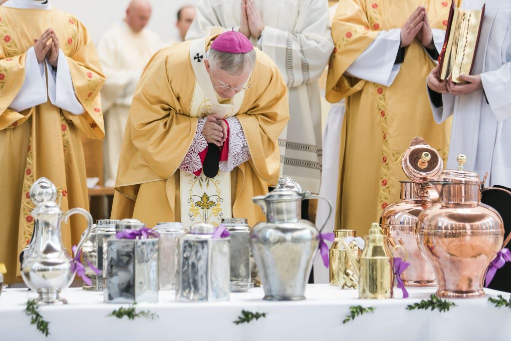 Msza Krzyżma, Łagiewniki, abp Jędraszewski
