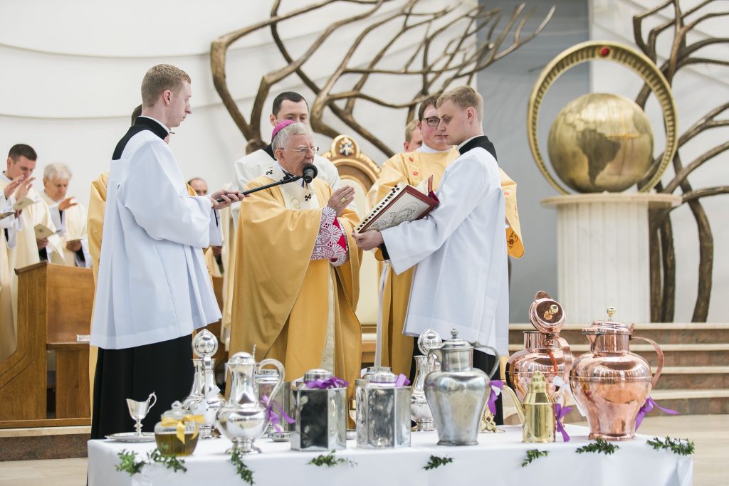 Msza Krzyżma, Łagiewniki, abp Jędraszewski