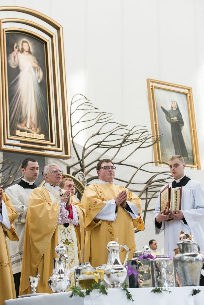 Msza Krzyżma, Łagiewniki, abp Jędraszewski